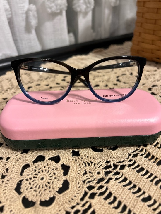 kate spade Accessories - Kate Spade Jalinda black-to-blue gradient cat-eye prescription eyeglasses.